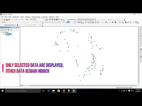 Query Builder in ArcMAP for selection of DATA