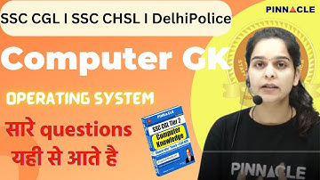 Computer Operating System || Useful for SSC CGL, MTS,CHSL , & Delhi Police exams | By Richa ma
