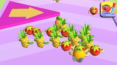 Fruit Rush Max Level - All Levels Gameplay (iOS & Android) Walkthrough Part 5
