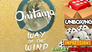 Onitama Way of the Wind - Unboxing & Impressions by Epitrapaizoume.gr