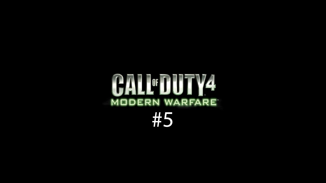 Hunted Mission Call Of Duty 4 Modern Warfare #5 | PC Gameplay