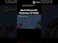 best baablu clutches #shorts #gaming #minecraft #clutch #manhunt