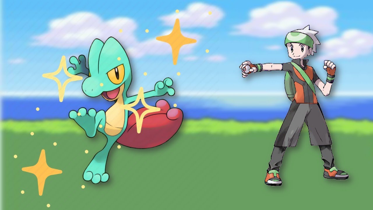 Shiny Treecko Gen 3 | Pokemon Sapphire Dream Team Part 1