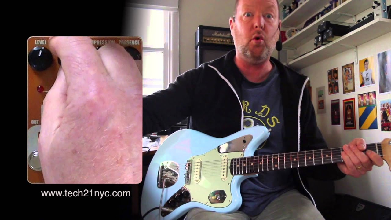 Tech 21 Boost COMP with Guitar