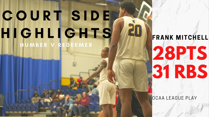 BABY SHAQ goes OFF! Humber vs Redeemer COURTSIDE H...