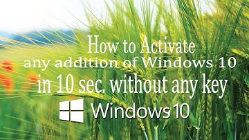how to activate windows 10 without any key or Software 100% working