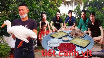Hướng Dẫn Hãm Tiết Canh Vịt.Bằng Chanh Quá Đơn Giản.Món Ngon Ai Cũng Thích  | Biển Nguyễn ngọc .