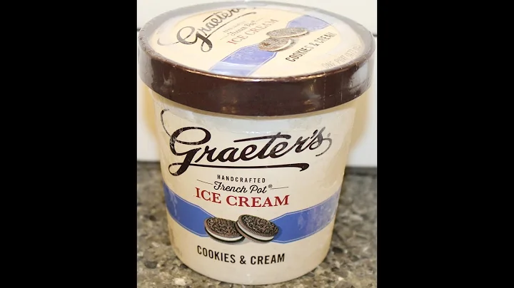 Graeters Cookies & Cream Ice Cream Review