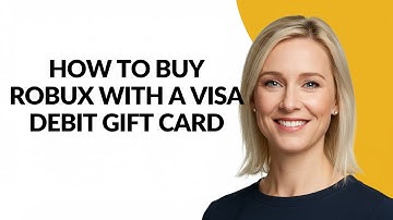 HOW TO BUY ROBUX WITH A VISA DEBIT GIFT CARD - Julia