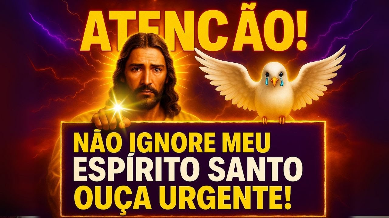 ABRA URGENTE! O ESPIRITO SANTO QUER FALAR COM VOCÊ AGORA MESMO!