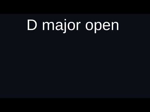 Real Time Chord Detection Demo (Open Chords)
