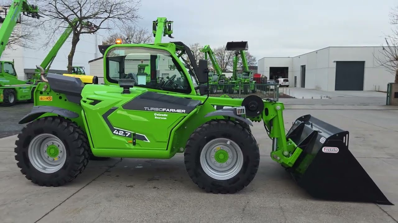 Nieuwe Merlo TF 42.7 verreiker voor gemeente Aalter