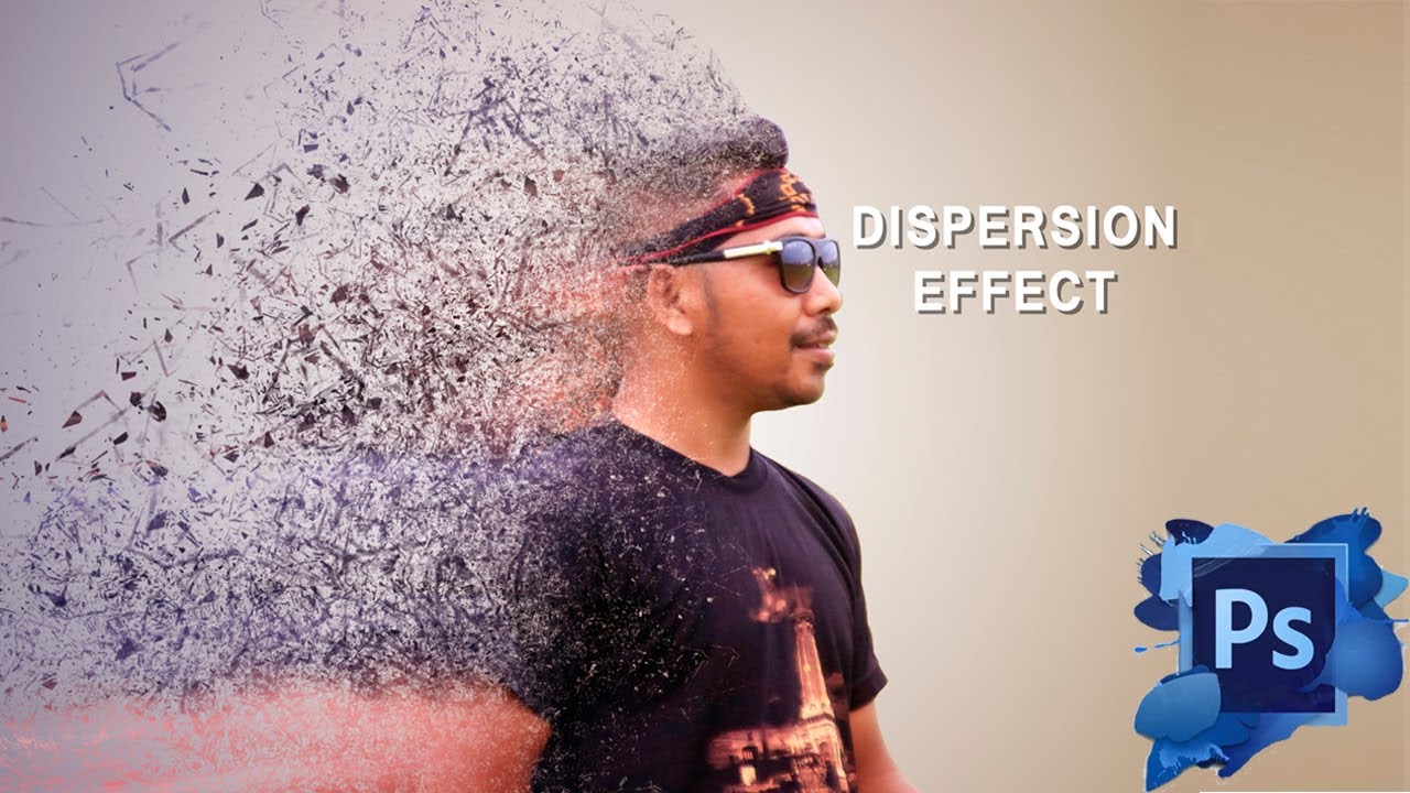 Cara Edit Dispersion Effect || Tutorial Photoshop - YouTube