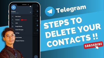 How to Delete Contact from Telegram !