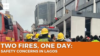 Twin Fires in Lagos: Afriland Towers & Mandilas Building Blaze