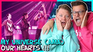 OUR HEARTS MELT! COLDPLAY X BTS - My Universe Live at AMAs 2021 REACTION (BTS AMA 2021 Reaction)