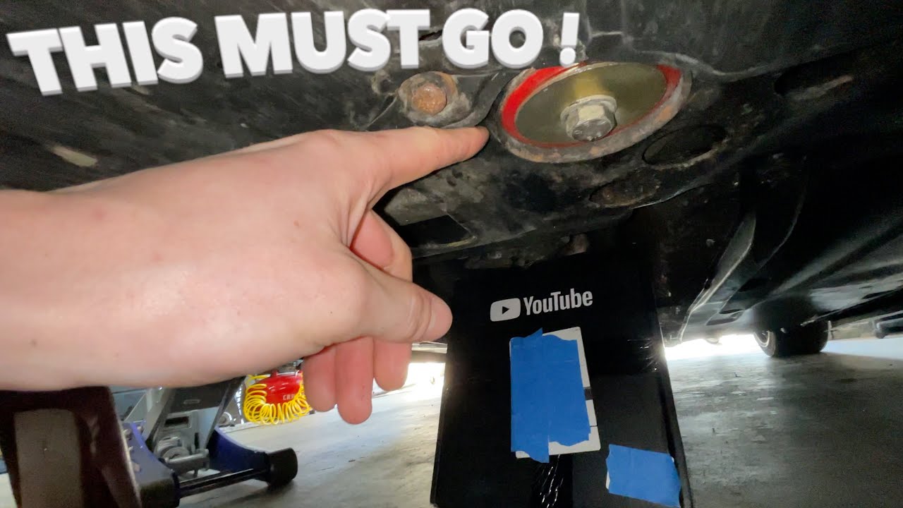 I REMOVED MY ENGINE DOGBONE INSERT