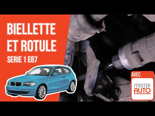 Changer la Biellette et la Rotule de Direction BMW Série 1 E87 - YouTube