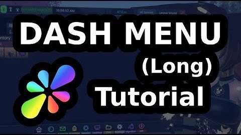 Resonite Tutorial - Dash Menu (Long Version)