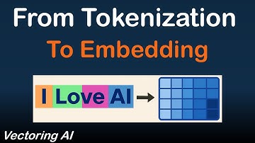 Tokenization vs. Embedding | From Words to Meaning #VectoringAI #AI #aiconcept