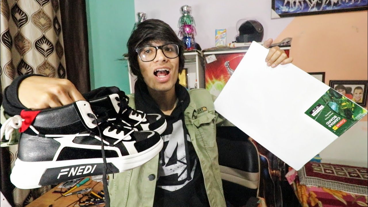 New Shoes And Canvas 🔥 - YouTube