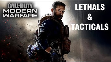 Call of Duty: Modern Warfare 2019 [All Lethals & Tacticals]