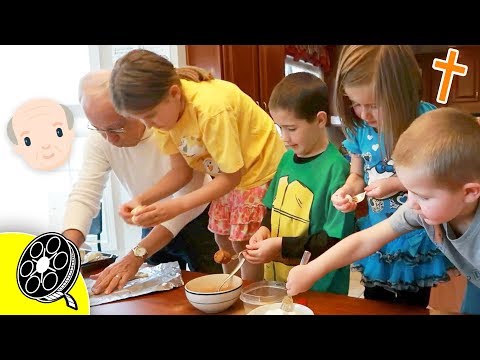 Yummy Easter Crafts with Grandpa!