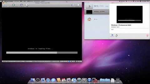 MacでWindows7 〜VMware Fusion 3 編〜
