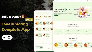 Complete Food Ordering App Using React JS and Tailwind CSS - React JS Food Ordering App