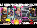 WE PULLED SO MANY PINK DIAMONDS IN THE NEW GLITCHED FLASH PACKS IN NBA 2K21 MYTEAM PACK OPENING