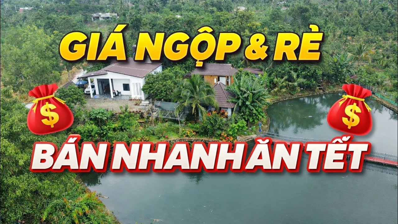 Tiếc nuối bán nhà vườn ao cá giáp suối nghỉ dưỡng ở đồng nai để ăn tết sớm(0877446886)