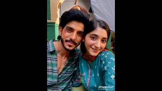 Usama &amp; Minal Romance in Musafat Episode 22/23/24/25 bts Alishba khan &amp; abbas haider #musafat #bts