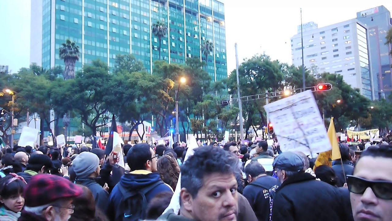 Mexiko Stadt - Demonstration 