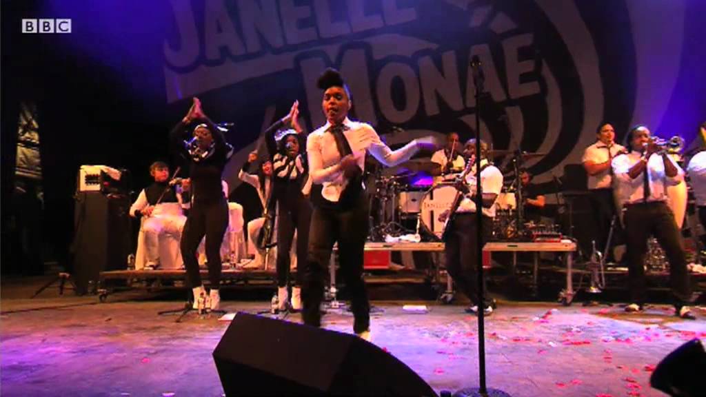 Janelle Monae performs Tightrope live at Glastonbury 2011 YouTube