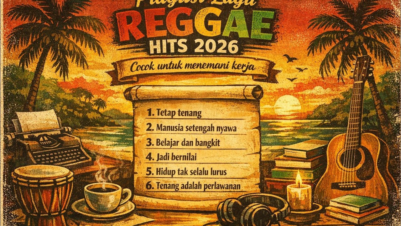 Reggae Hits 2026 🔥 Playlist Santai untuk Kerja Tanpa Stres