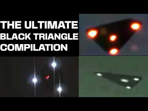 The Ultimate Black Triangle UFO compilation Part 1