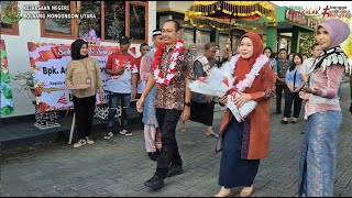Penyambutan Adat Kepala Kejaksaan Negeri Bolaang Mongondow Utara dan Ketua IAD Daerah Bolmong Utara