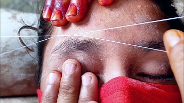 light Growth Hair Eyebrow Threading | Thin Eyebrow Threading @RitaBhatia .