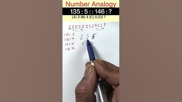 Number Analogy Reasoning Short Tricks | #reasoning short tricks #rrbntpc#rrb #ssccgl #sscgd #sscchsl