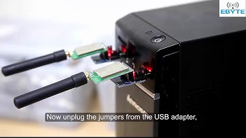 Ebyte wireless module transparent transmission