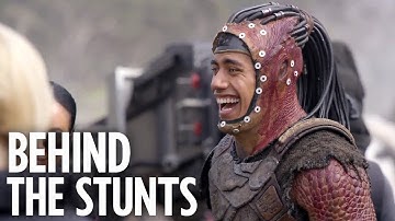 Predator: Badlands (2025) Behind the Scenes Stunts | Stunt Doubles & Actors