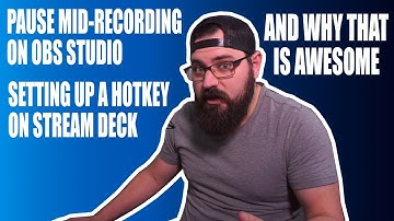 You Can PAUSE RECORDINGS in OBS!!! Fast Video Production Tips!