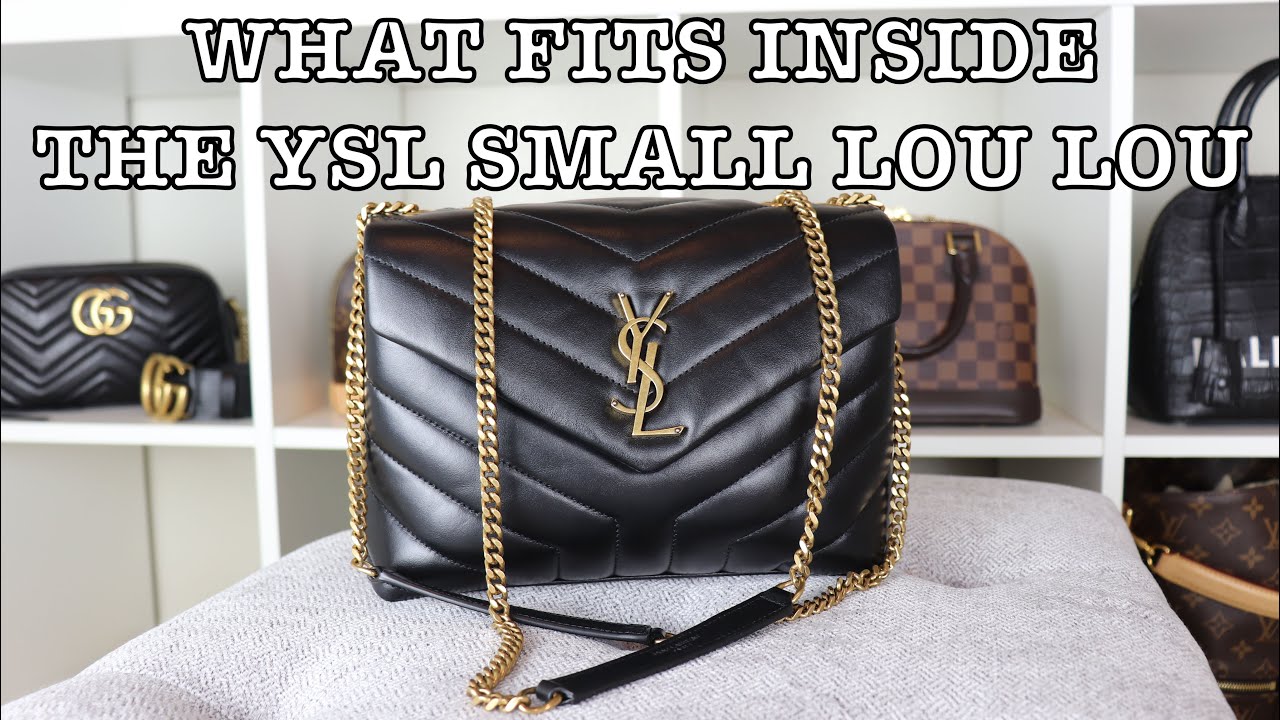 What Fits in the YSL SMALL LOU LOU - WIMB - YouTube