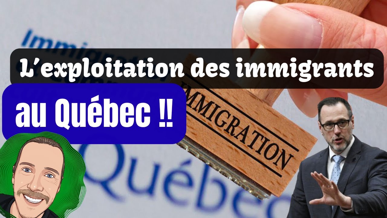 LE QUÉBEC ⚜️ EXPLOITE LES IMMIGRANTS !! 🤬 Permis fermé!! Travailleurs temporaires!! Expat 
