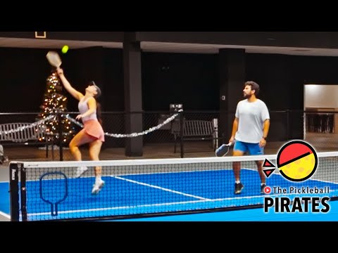 All Lobs, No Drive: 4.5+ Mixed vs 5.0 Men's Pickleball