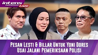 Pesan Lesti Kejora Ditemani Rizky Billar Kepada Yoni Dores Setelah Jalani Pemeriksaan Di polda