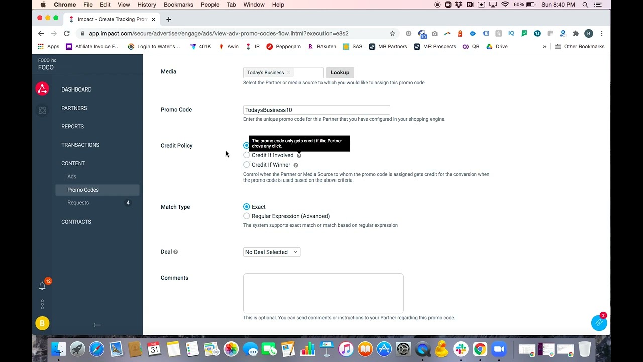 How to Create an Exclusive Code in Impact Radius