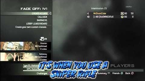 1v1 Quickscope Me Bro!!! (Funny MW3 1v1 Trolling)