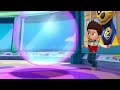 Harold traps ryder in a bubble  paw patrol mighty pups