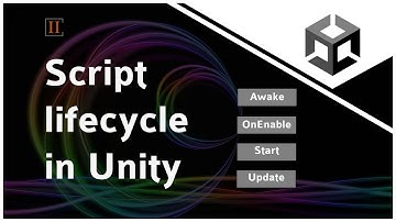 Script life cycle in Unity